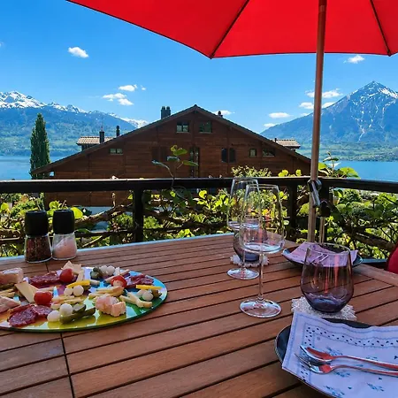 Mon Reve-Chalet Room-Lake Thun & Alpine View Apartment
