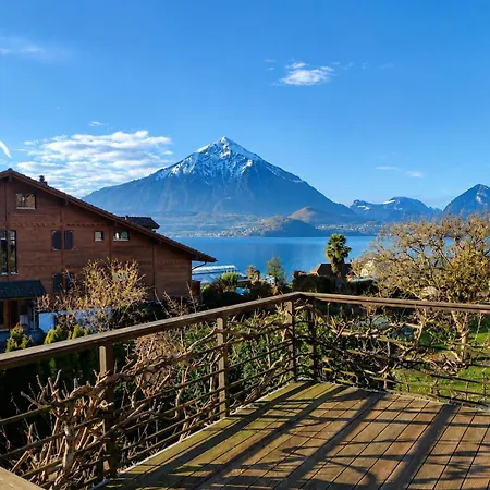 Mon Reve-Chalet Room-Lake Thun & Alpine View Apartment *